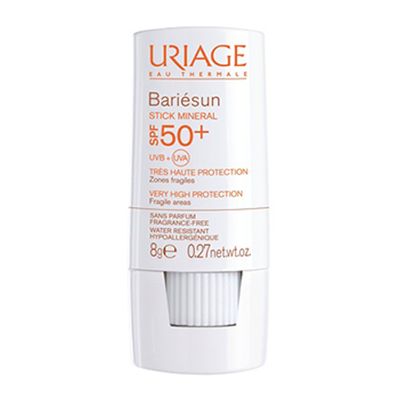 

УРЬЯЖ БАРЬЕСАН стик солнцезащитный для уязвимых зон SPF50+ 8г