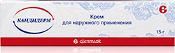 Кандидерм 15г крем Гленмарк