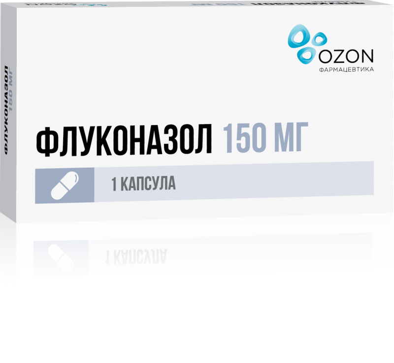 

ФЛУКОНАЗОЛ 150мг 1 шт. капсулы Озон