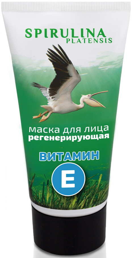 Спирулина-Фитосила маска для лица регенерирующая с витамином Е 150г Корвет Фарма