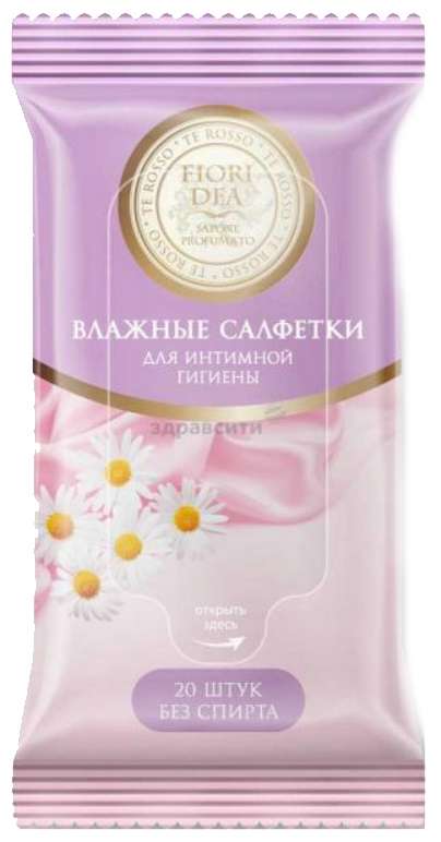 

ФЬЕРИ ДЕЯ салфетки влажные для интимной гигиены 20 шт. ЗетТек ООО