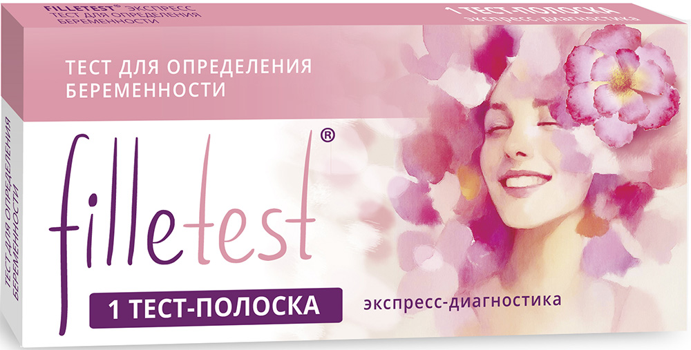 Филлитест тест-полоска на беременность 1 шт.