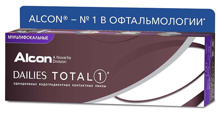 

ДЕЙЛИС ТОТАЛ 1 линзы контактные мягкие -1,25 30 шт. Алкон Лабораториз,Инк