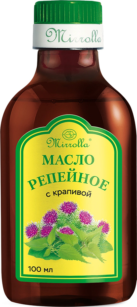 Мирролла масло репейное с Крапивой 100мл Мирролла