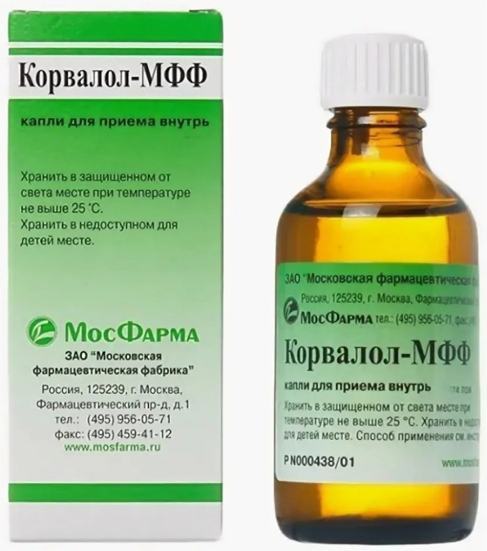 Корвалол-Мфф 15мл капли для приема внутрь