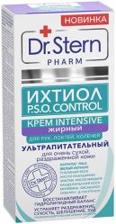

ДОКТОР ШТЕРН ИХТИОЛ П.С.О. КОНТРОЛ крем для рук/локтей/коленей Интенсив ультрапитательный жирный 50мл