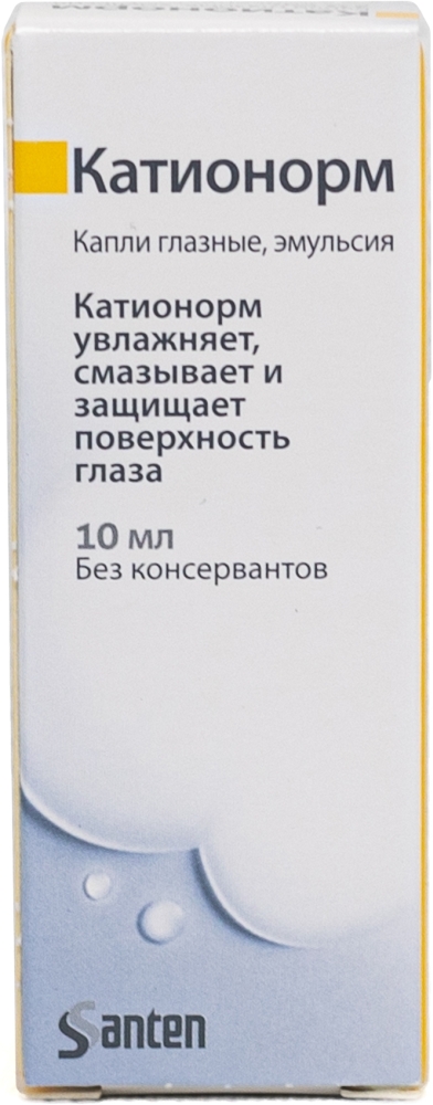 Катионорм капли глазные с дозатором 10мл