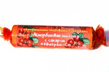 

АСКОРБИНОВАЯ КИСЛОТА С САХАРОМ таблетки 10 шт.