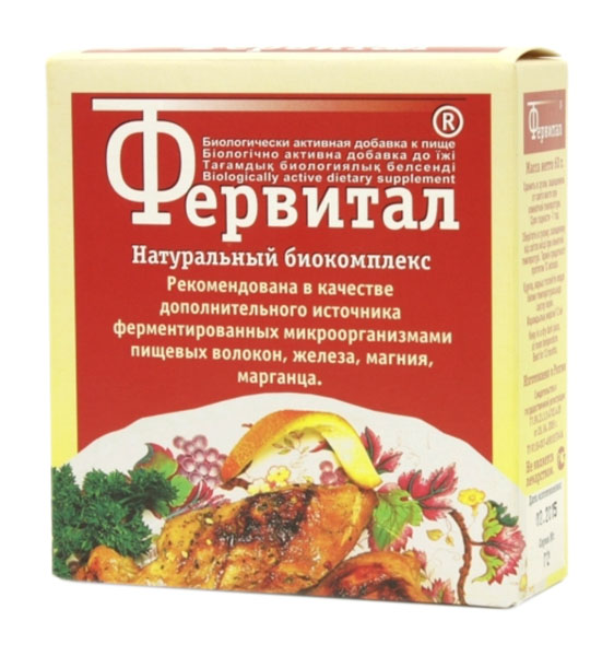 

ФЕРВИТАЛ 60г пакет