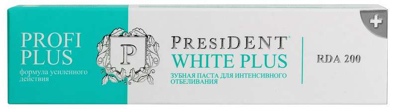 

ПРЕЗИДЕНТ ПРОФИ ВАЙТ ПЛЮС зубная паста 30мл