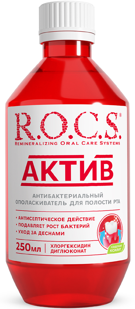 Рокс актив ополаскиватель 250мл