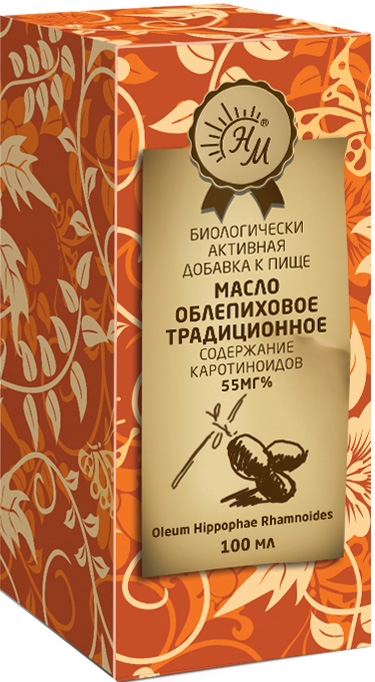 Масло Облепиховое Солнат 100мл Натуральные масла