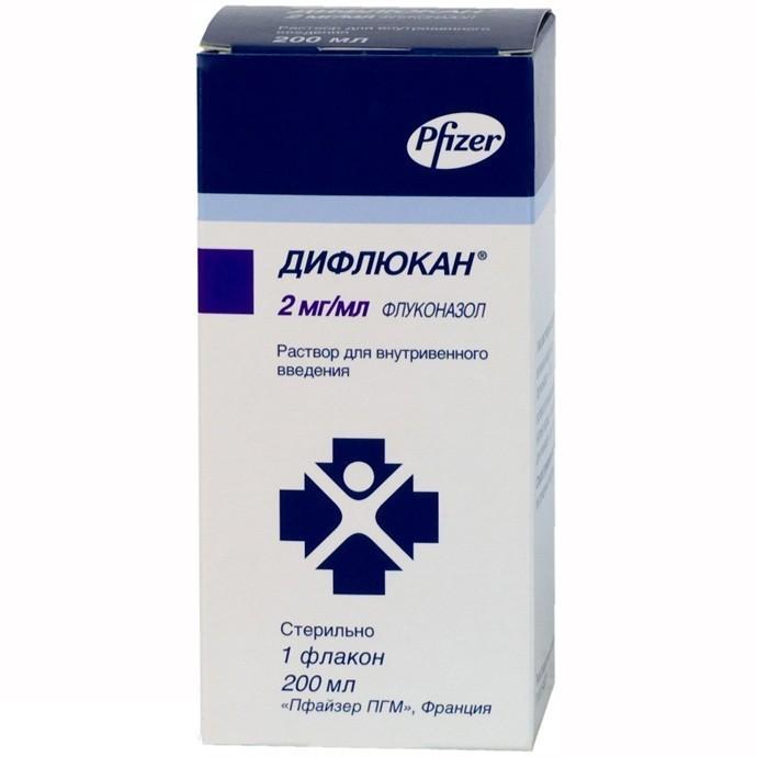 

ДИФЛЮКАН 2мг/мл 200мл раствор для инфузий Pfizer PGM