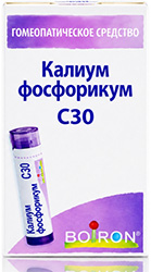 Калиум Фосфорикум С30 4г гранулы гомеопатические