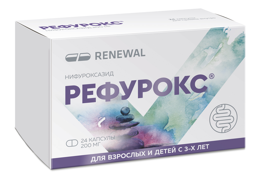 Рефурокс 200мг 24 шт. капсулы