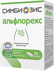 Симбиозис Альфлорекс капсулы 30 шт. Нутрилинеа С. размер Л