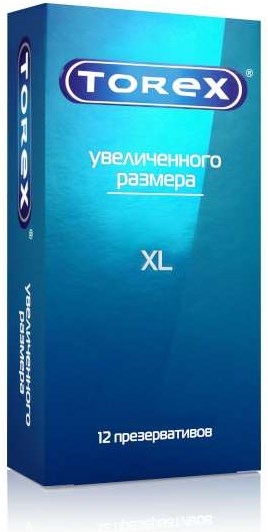 Торекс презервативы Увеличенного размера Xl 12 шт.