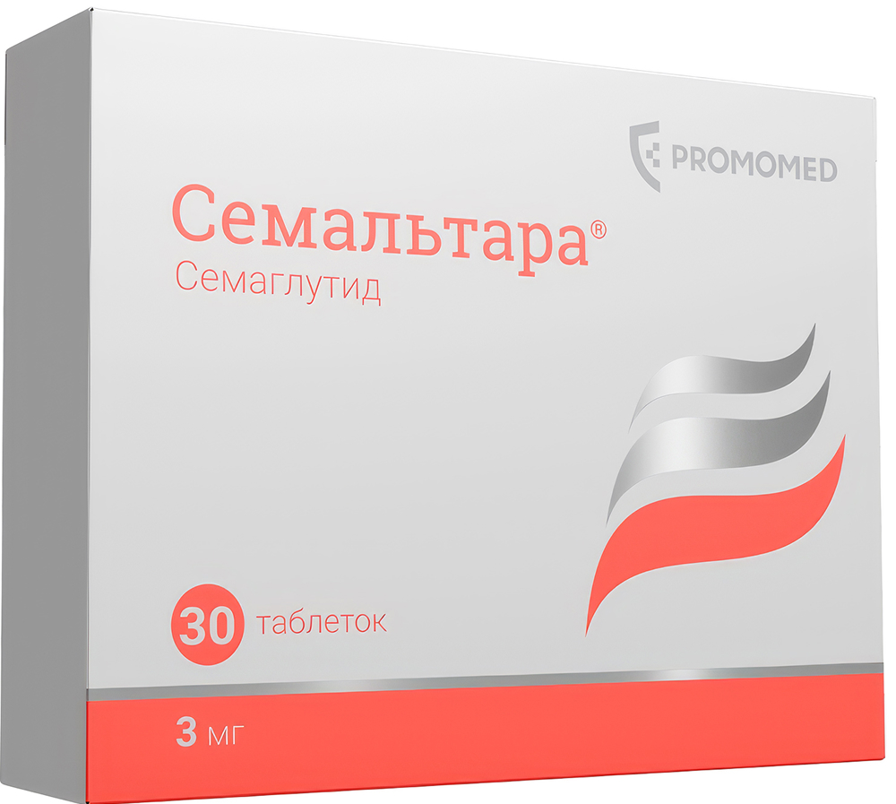 Семальтара 3мг 30 шт. таблетки
