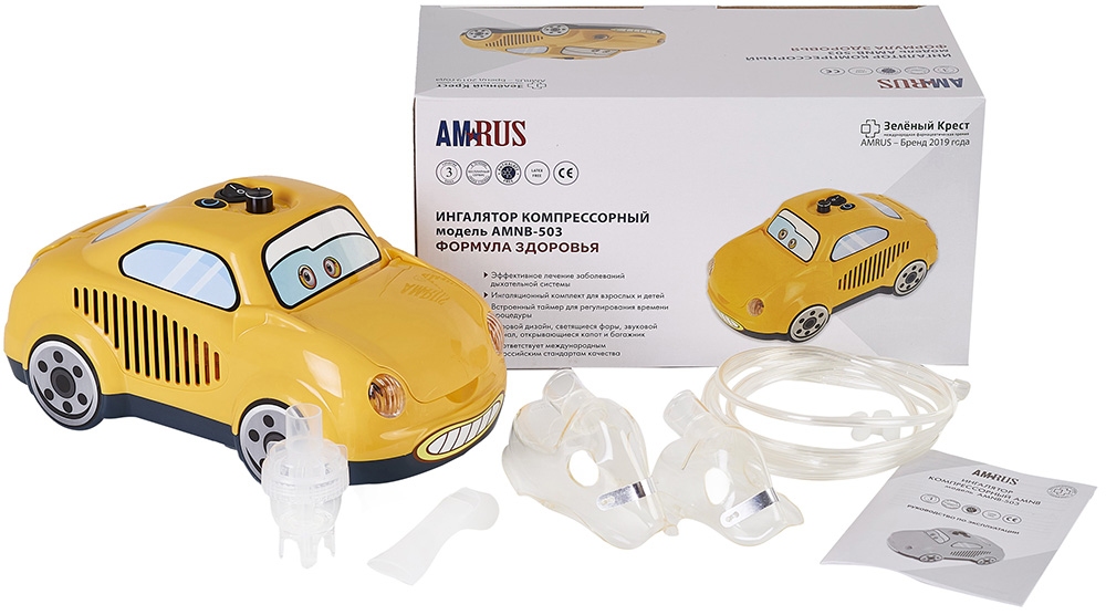 Амрус ингалятор компрессорный amnb-503 машинка формула здоровья