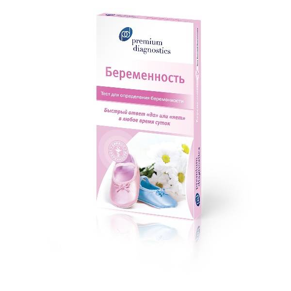 

ПРЕМИУМ ДИАГНОСТИКС тест на раннее определение беременности 1 шт.