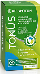 Криспофан тонус таблетки комплекс аминокислот 60 шт.
