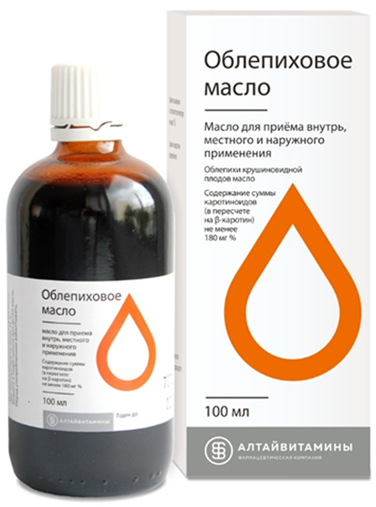 Масло облепиховое 100мл масло
