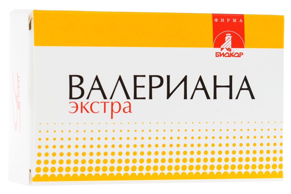 Валериана Экстра таблетки 90 шт. Биокор