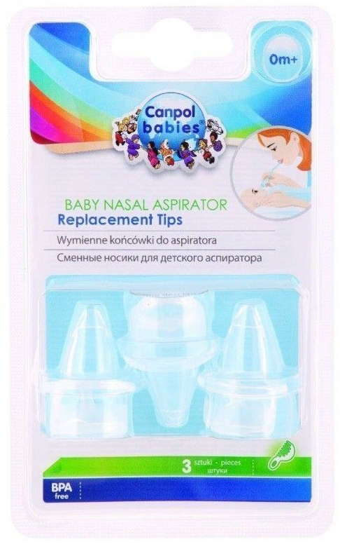 

КАНПОЛ насадки сменные для аспиратора арт.5/118 3 шт.
