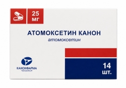 Атомоксетин Канон 25мг 14 шт. капсулы