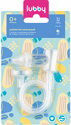 Лабби аспиратор назальный с силиконовым кончиком 0+ арт.23570