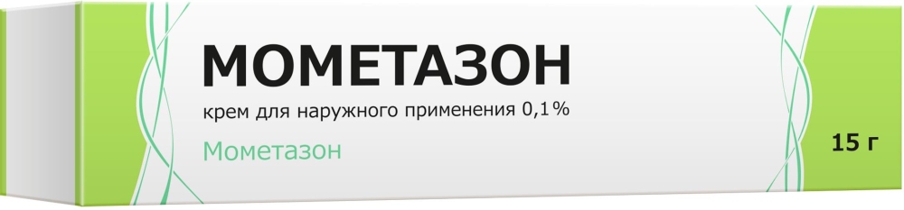 Мометазон 0,1% 15г крем для наружного применения