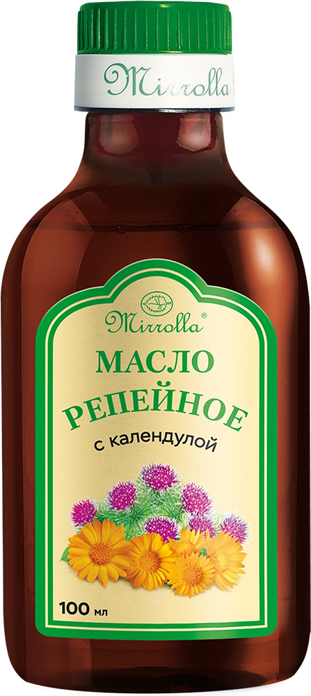 Мирролла масло репейное с календулой 100мл