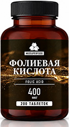 Миосуперфуд Фолиевая Кислота таблетки 400мкг 200 шт.