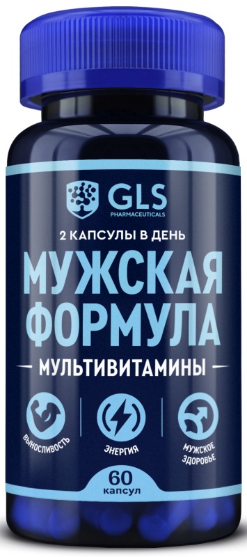 Глс Мужская Формула капсулы 440мг 60 шт.