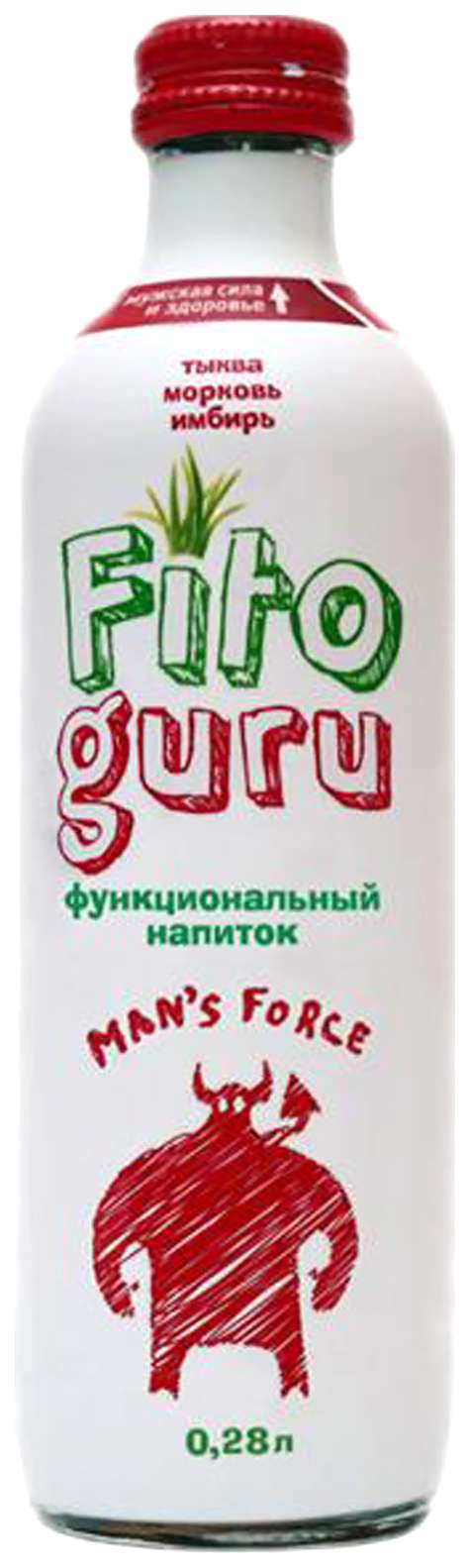 

ФИТОГУРУ МЕНС ФОРС напиток Тыква/Морковь/Имбирь 280мл