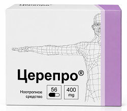 Церепро 400мг 56 шт. капсулы Верофарм