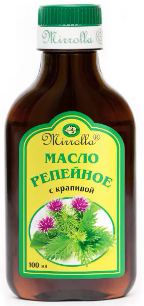 

МИРРОЛЛА масло репейное с Крапивой 100мл