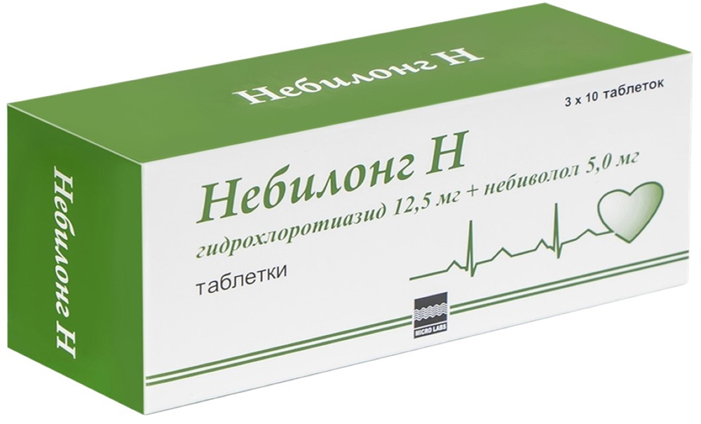 Небилонг Н 30 шт. таблетки