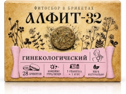 Алфит 32 гинекологический фитосбор утренний/вечерний 2г 60 шт.