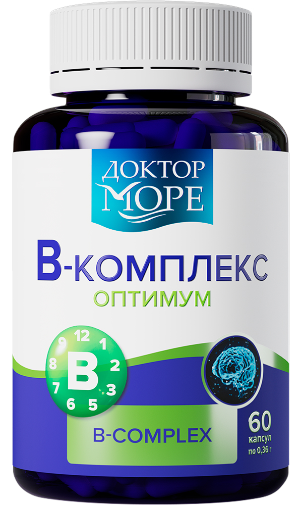 Доктор Море В-Комплекс Оптимум капсулы 60 шт.