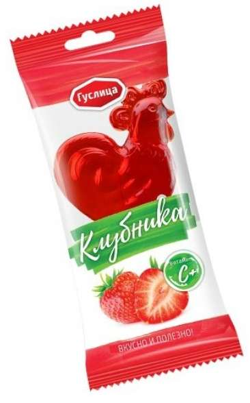 

АЗБУКА ЗДОРОВЬЯ карамель леденцовая с витамином С вкус клубники