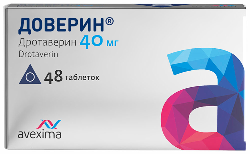 Доверин 40мг 48 шт. таблетки Анжеро-Судженский химико-фармацевтический завод (Авексима Сибирь)