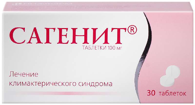 

САГЕНИТ таблетки 100 мг 30 шт.