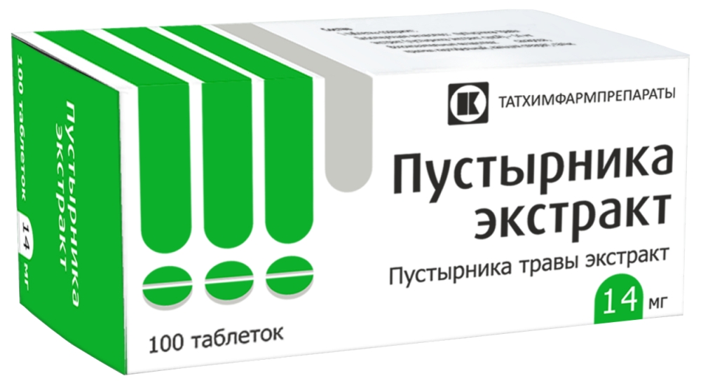 Пустырника Экстракт 14мг 100 шт. таблетки, фото №1