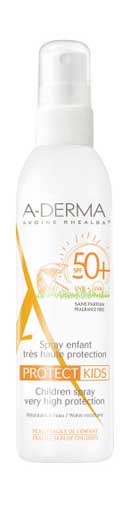 

АДЕРМА ПРОТЕКТ КИДС спрей солнцезащитный для детей SPF50+ 200мл