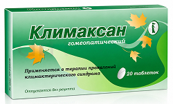 Климаксан 20 шт. таблетки гомеопатические