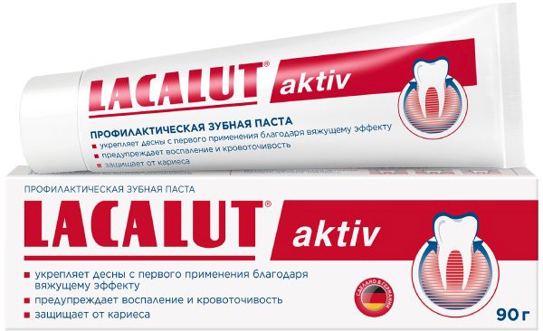 Лакалют Актив зубная паста профилактическая 90г Dr. Theiss Naturwaren GmbH