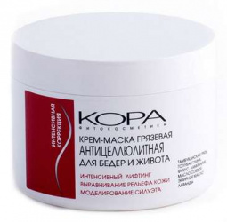 

КОРА крем-маска грязевая для бедер и живота 300мл