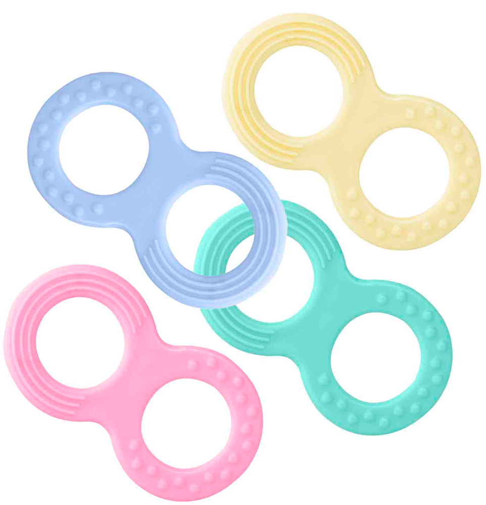 Курносики прорезыватель Восьмерка 4+ арт.23175 Zenith Infant products Co Lt