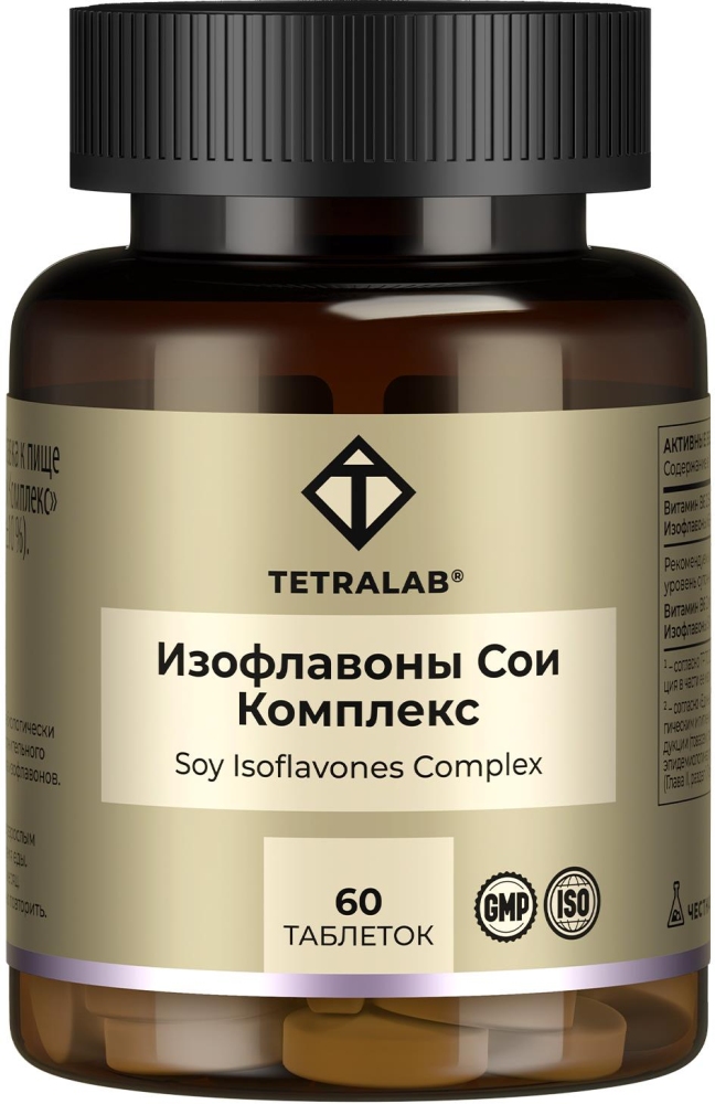 Тетралаб Изофлавоны Сои Премиум Комплекс таблетки 60 шт.